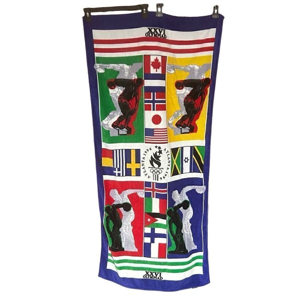 Atlanta Olympics Beach Towel 1996 Cannon